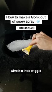 1.2M views · 12K reactions | How to make a Gonk out of snow spray! ❄️ (The sequel!) #snowspray #xmas #christmasdecorations #xmas2024 #snowwindows | Snow Windows | Facebook