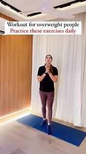 Workout for overweight people practice these exercises daily. | Neha Fun and Fitness