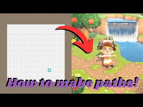 Simple Beginners Guide to making a dirt path in ACNH
