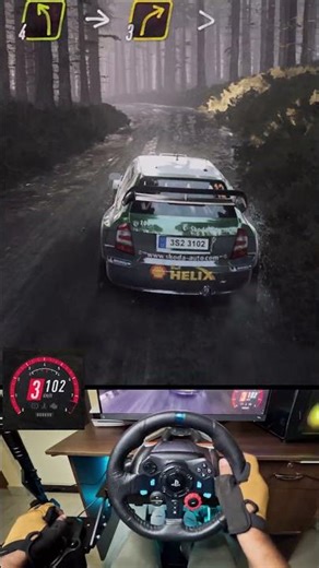 This Mud Track is Unforgiving 💪 #dirtrally2 #rallyracing #challenge