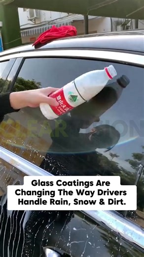 Tired of sprays that fade after days? Here’s the smarter solution. 🚘💦 You already know water-repellent products exist—but most don’t last. They wash away in storms and leave you frustrated when you need them most. ClearVision™ is different. It’s not just another spray—it’s an advanced glass coating that bonds to your windshield at a molecular level. Rain, snow & dirt can’t stick. Instead, they shoot right off—even in the worst weather. One simple application lasts up to 12 months. ✅ Next-Gen T