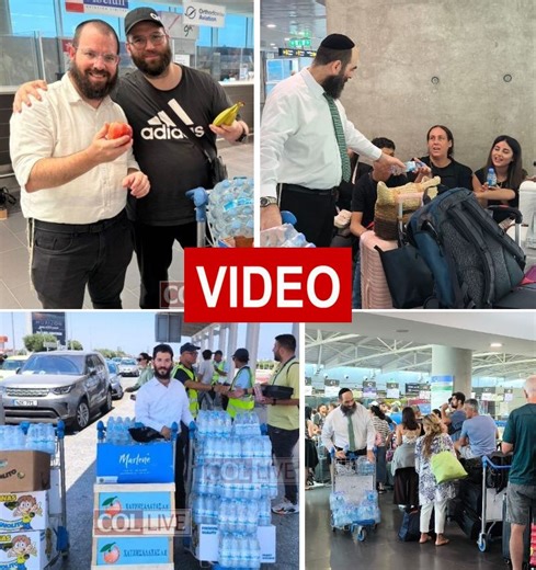 7,000 Israelis Stranded in Cyprus, Chabad Emergency Response