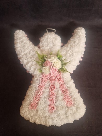 ANGEL Funeral Flowers Artificial Tribute Grave Memorial - Etsy