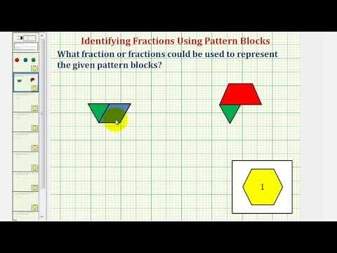 Identify Fractions Using Pattern Blocks