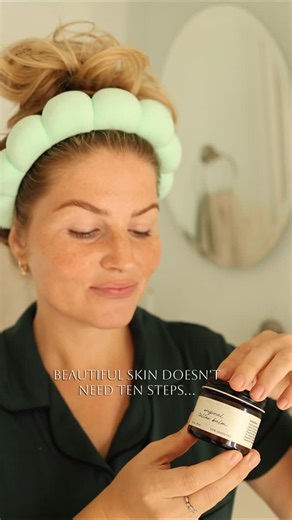 Erin (Bates) Paine on Instagram: "Beautiful skin doesn’t need 10 steps… Just the simple, healing ingredients God created. 🌿Skincare that is pure by nature 🌿 “He causeth the grass to grow for the cattle, and herb for the service of man…and oil to make his face to shine.” Psalm 104:14-15 #organicoils #coldpressedoils #unrefinedoils #grassfedTallow #tallowskincare #momof7 #busymomlife #morningAndEveningRoutine"