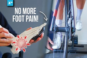 Why do my feet hurt when cycling and how can I solve it?