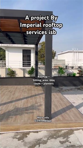 imperial rooftop services all over pakistan #luxury #modernrooftop #construction #housedesign