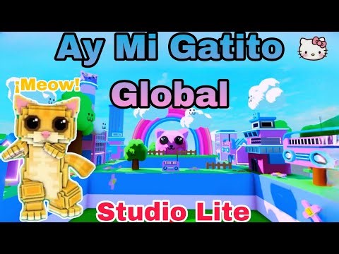 Global ay mi gatito miau event | Studio lite #roblox #studiolite