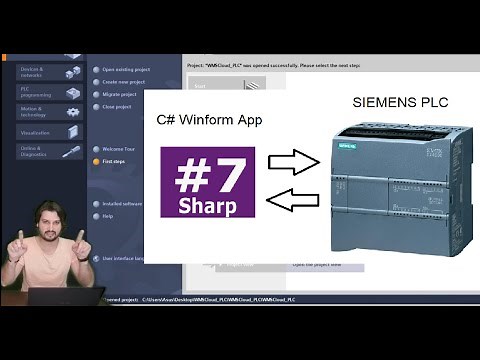 Access data blocks using C# with PLCSIM Advanced - Sharp7
