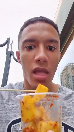 Chili mango shake!!!!!! #ashkhung #mcv #xoilac #dessert #vietnam #hcmc