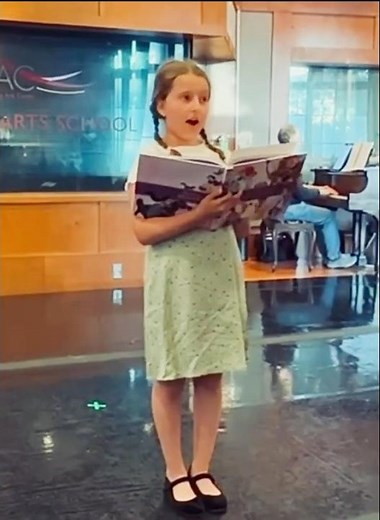 Carly Michelle Kaufman Sings "I Know Its Today" Young Fiona Solo from Shrek The Musical