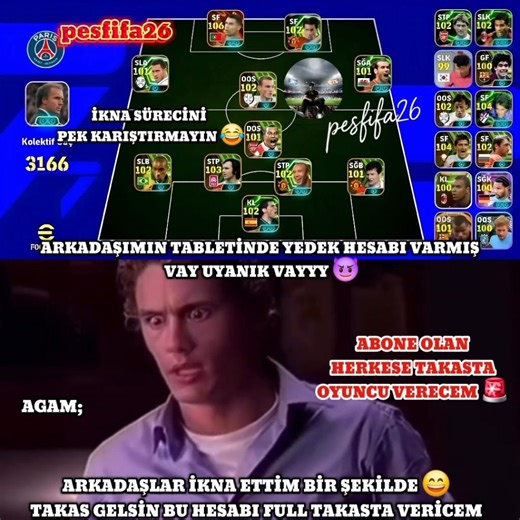 Kimi İstiyorsunuz 😈 #pesmobileبيس #efootball #fifa #futbol #keşfetbeniöneçıkar #efootball2026 #takip