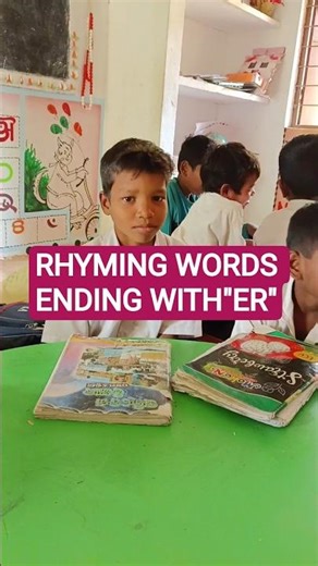 Rhyming words ending with "ER"