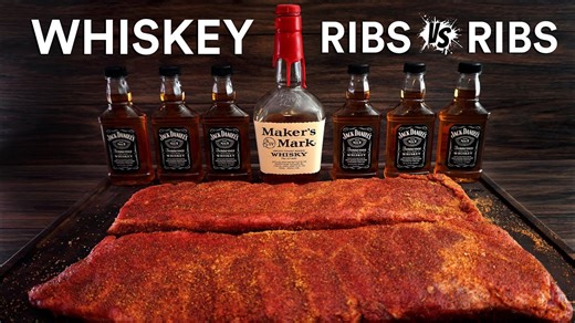 Whiskey Ribs! Maker's Mark VS Jack Daniel's Which is BEST?