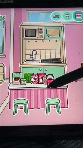 Toca Boca Kitchen Design Idea Pusheen