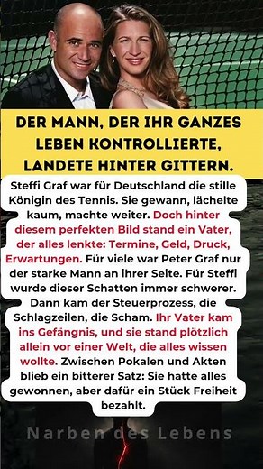 Steffi Graf und der Vater, der ihr Leben kontrollierte Narbed des Lebens