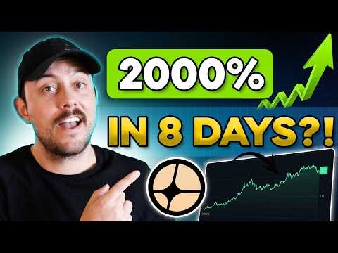 A 2000% Gain in 8 Days? You Might Need This Coin