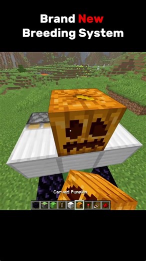 Brand New Breeding System💦 #minecraft