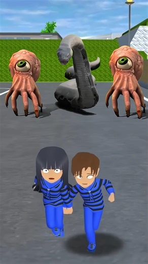 papa save him 👹🧟‍♂️🤯🥶#sakuraschoolsimulator #sss #shortsviral #youtubeshorts #trendingmusic