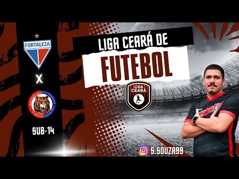 Liga Ceará de Futebol 2025: Esc. Fortaleza x Tiradentes - Sub 14