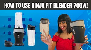 Watch Ninja Fit Blender - For smoothie lovers - HOW TO USE!?! on Amazon Live