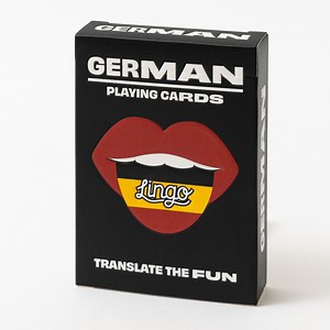 German Lingo Playing Cards - Etsy