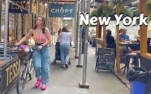 6月19日纽约夏日漫步 - 阿姆斯特丹大道 81 街到林肯中心 | 4K HDR 60fps_哔哩哔哩_bilibili