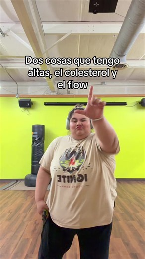 Dos cosas que tengo altas: el colesterol y el flow