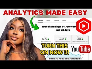 STOP STRUGGLING With YOUTUBE ANALYTICS: This Video Will Help!