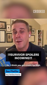 And now we can't stop imagining Joe Biden on Survivor. Watch more Pod Save America on YouTube. Subscribe to Friends of the Pod at crooked.com/friends | Crooked Media