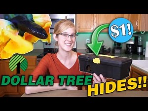 How to Make $1 Snake Hides from the Dollar Tree!