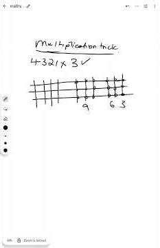 “Multiply Numbers with Sticks?! Easy Math Trick 😱 #Shorts”