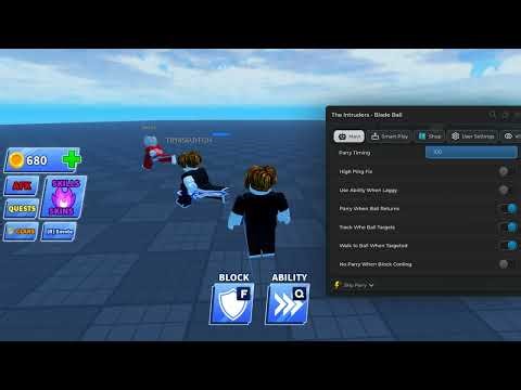 The Intruders Blade Ball Script God Mode, Auto Parry, Deflect