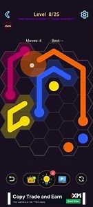 Color Join Puzzle – Satisfying Color Connect ASMR hard challenge level 8