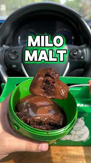 Mirza Fluffy Baig on Instagram: "Milo Malt Melt.! 🫰🏻😍 By @murrads.pk Unique Flavour with Milo Taste.! Need more chocolate in this tub.!"