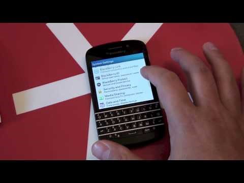 How to unlock your BlackBerry Q10