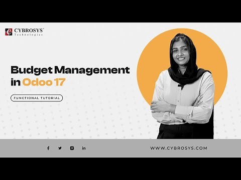 How to Manage Your Company Budget Using Odoo 17 Accounting | Budget Management in Odoo 17 Accounting