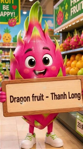 Tuyệt Chiêu Dạy Từ Vựng Tiếng Anh Trẻ Em Chủ Đề Trái Cây Tại Siêu Thị | Anthony English