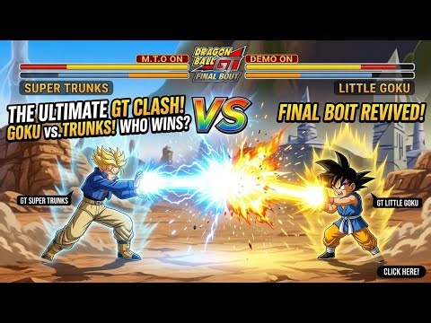 Dragon Ball GT: Final Bout PS1 Gameplay Super Trunks #152