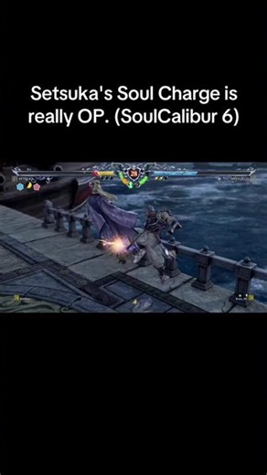 Setsuka's Soul Charge is really OP. (SoulCalibur 6) #short