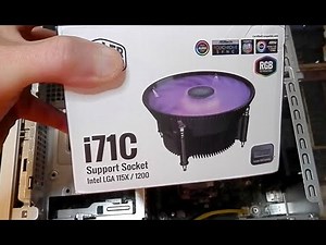 HP Pavilion TP01 CPU Cooler Master i71c Intel Core i5-10400 heatsink fan upgrade