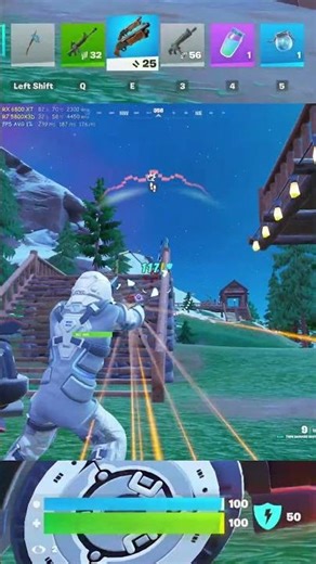 Fortnite 4K Performance Mode Gameplay #291