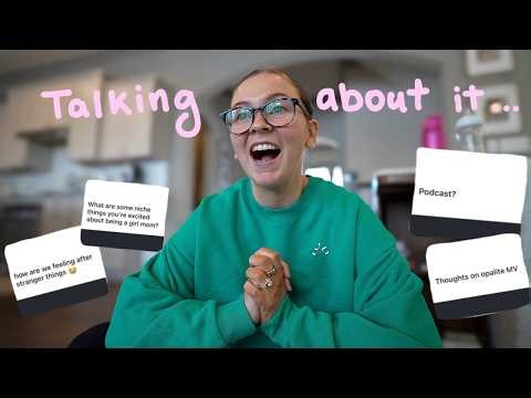 I'm starting to open up..