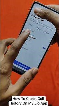 HOW TO CHECK CALL HISTORY ON MY JIO APP 2025