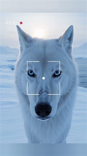 🦊Arctic Wolf Documentary 4K | Ghost of the Frozen Tundra.#wildlifereels #animalbehavior