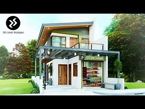 Two Storey House with Small STORE | Tindahan | 4x11 meters | 2 BEDROOMS | 2 T&B