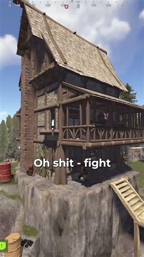 😭 2v1 definitely gone wrong..... #rust #onegrid #blurift #rustgame #rustadmin