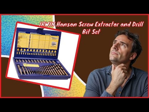 IRWIN Hanson Screw Extractor and Drill Bit Set review