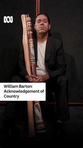 ABC Classic on Instagram: "Composer, producer, multi-instrumentalist and vocalist William Barton opens the Classic 100 countdown with an Acknowledgement of Country. #Classic100"