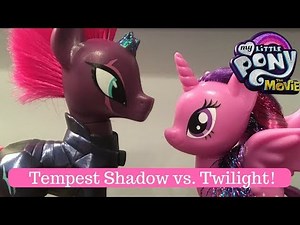 My Little Pony the MOVIE Tempest Shadow and Twilight Sparkle Friendship Foes Set Review!